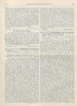 297 Zur Liste der Väter von Nicaea