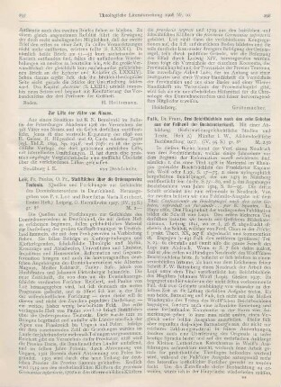 297 Zur Liste der Väter von Nicaea