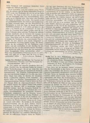 285-286 [Rezension] Castrén, Olavi, Bernhard von Clairvaux