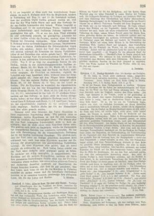 325-326 [Rezension] Disselhoff, Julius August Gottfried, Alles ist Euer, Ihr aber seid Christi