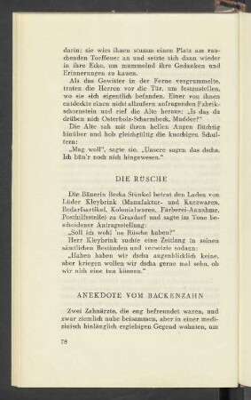 Die Rüsche
