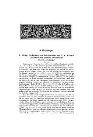Einige Gedanken zur Schulreform aus P. A. Pfizers "Briefwechsel zweier Deutschen" : (Schluss)