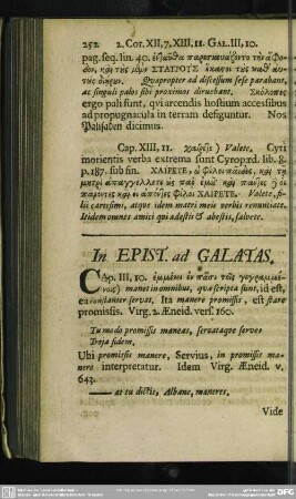 In Epist. ad Galatas