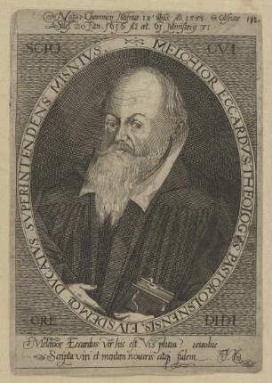 Bildnis des Melchior Eccardvs