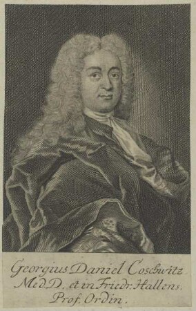 Bildnis des Georgius Daniel Coschwitz