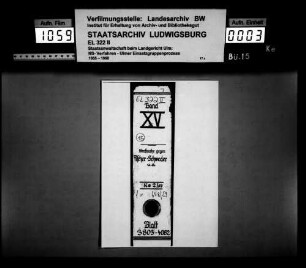 Leitzordner XV, Blatt 3803-4082