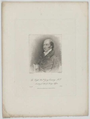 Bildnis des George Canning