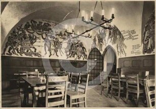 Gastraum im "Schweidnitzer Keller" des Breslauer Rathauses