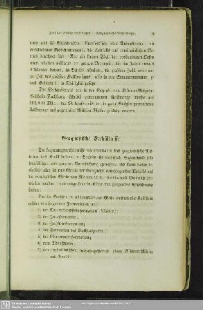 Geognostische Verhältnisse