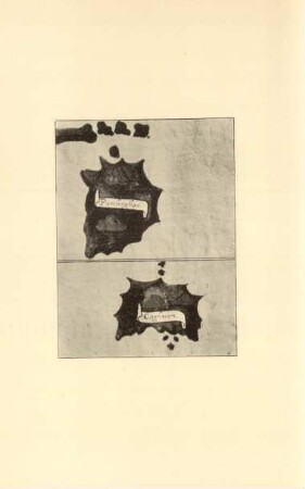 [Pigafetta's chart of the islands of Panglao and Cagayan Sulu]
