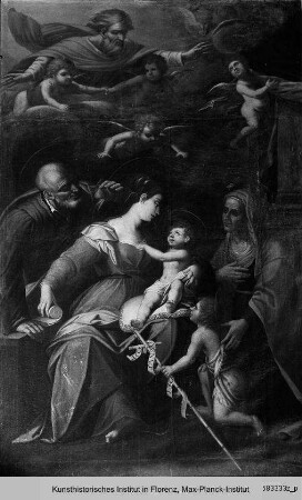 Die Heilige Familie mit Johannes dem Täufer und Elisabeth