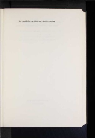 Bd. 4: Die Handschriften der S.-Petri-Kirche Hamburg : Cod. Petri et Jacobi Bd. 4 Brandis, Tilo; Maehler, Herwig
