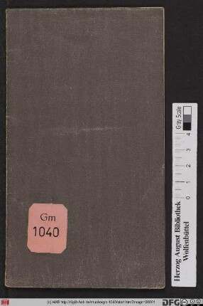 Predigt bei der Gedächtnißfeier Friedrich des Einzigen