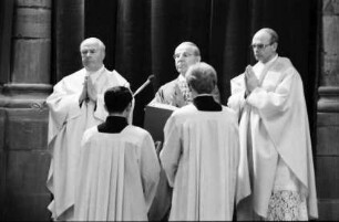 Freiburg: Münster, Weihbischof Gnädinger, Apostolischer Nuntius, Saier