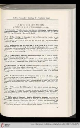 4. Buch und Schriftwesen, Literatur und Sprachwissenschaft