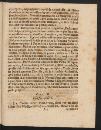 Caput II. Causas refert.