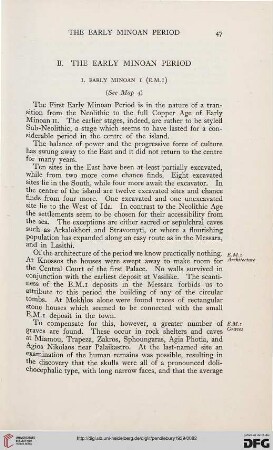 1: Early Minoan I (E.M. I)