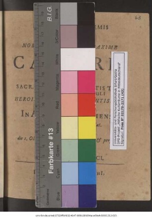 Honoribus Supremis Viri P.M. Nobilissimi Atque Maxime Strenui Casparis a Barth, Sacr. Rom. Imper. Equitis Tornearii Et Huius Seculi Herois Literarii Eminentissimi, Qui In Academia Lipsiensi, die 17. Septemb. post h. 1. Mat. Pie Defunctus die 1. Octobris Templo Paulino ibidem & perpetuae memoriae inserendus, Consecrabant Fautores Et Amici