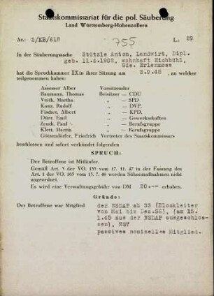 Stützle, Anton