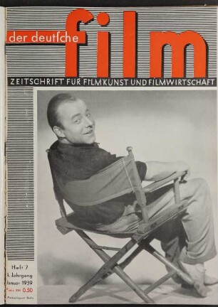 Der Deutsche Film - 1939-Jan: Der Deutsche Film - 1939-Jan