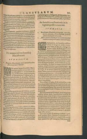De renunciatione beneficii Macedoniani.