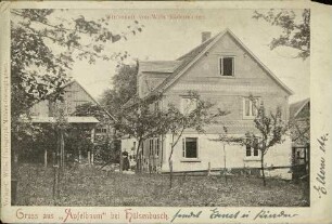 Gruss aus "Apfelbaum" bei Hülsenbusch.