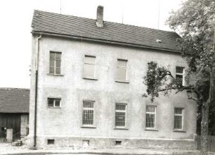 Otterwisch-Großbuch, Schulgasse. Alte Schule (19. Jh.)