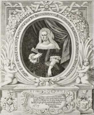 Bildnis der Anna Salome Volckmar, verehel. Schütz