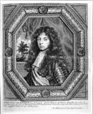 Porträt des Henry III. Jules von Bourbon Prinz von Condé