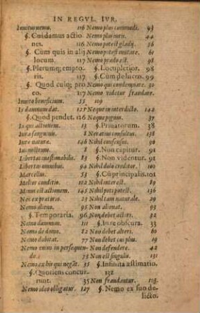 Bvlgari Et Plancentini, Vetervm Ivrisconsvltorvm Ad Titvlvm Pandectarvm De diuersis Regulis Iuris Antiqui, Breves Dvo Et Elegantes Commentarii