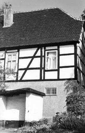 Torgau. Gasthaus "Zum Schwarzen Bär", ehem. Standort einer Windmühle, Hofseite, Eilenburgerstr. 118