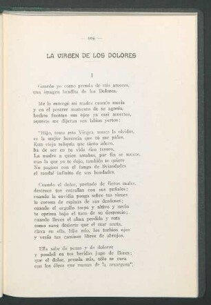La Virgen de los Dolores