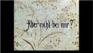 Amateurfilm "Aber nicht bei mir" (1984)
