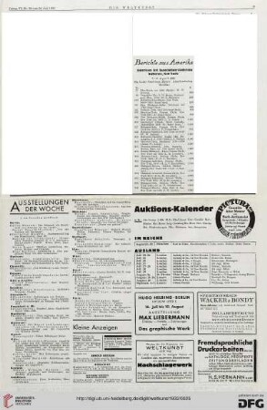 Nr. 30 (24. Jul. 1932), S. 3: Preisberichte