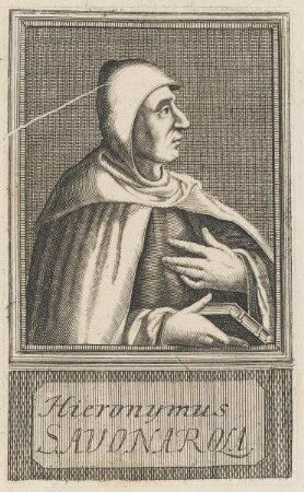 Bildnis des Hieronymus Savonarola