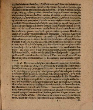 Diss. hist. de origine controversiae circa haereticos rebaptizandos olim motae