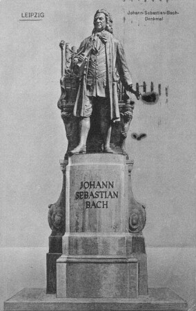 Leipzig: Johann-Sebastian-Bach-Denkmal