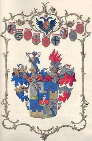 Stahl, von Diplom Kaiser Josephs II. über die Erhebung des Franz Achilles von Stahl zum Reichsritter (1773 Novon 2, Abschrift)