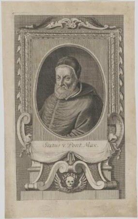 Bildnis von Papst Sixtus V.