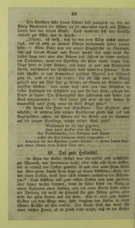 89. Das gute Heilmittel