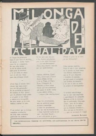 Milonga de actualidad