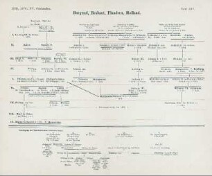 Tafel XIV. Burgund, Brabant, Flandern, Holland