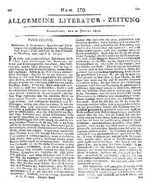 Sattler, J. P.: Gedanken und Erfahrungen eines vieljährigen Schullehrers. Nürnberg: Grattenauer 1800