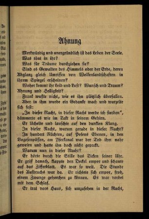 43-48, Ahnung