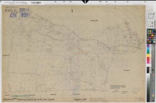Coesfeld, Stadt und Kirchspiel (Coesfeld), Umlegung Stockum-Gaupel, Schätzungsriß 14 Coesfeld, Kspl. Plbl. 26,3