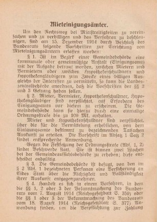 Mieteinigungsämter