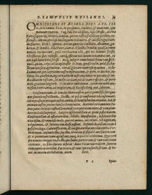 39, Omnipotens et aeterne...