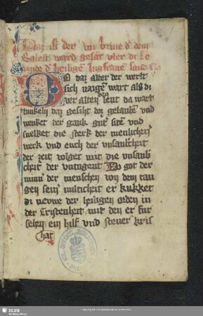 1r-92r: Legenda sanctae Clarae, Nürnberger Übersetzung