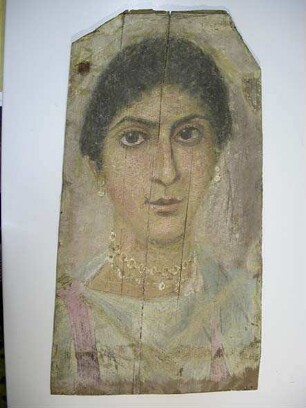 Mumienporträt einer jungen Frau