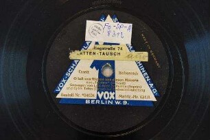 O laß uns fliehen aus diesen Mauern : aus "Traviata" / (G. Verdi)